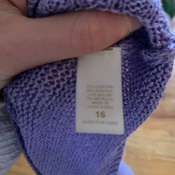 Y2K Limited Too Purple Sweater - Picture 3 of 4